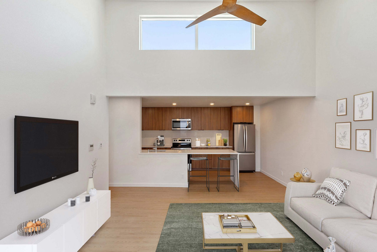 707 Leahy - Redwood City - living