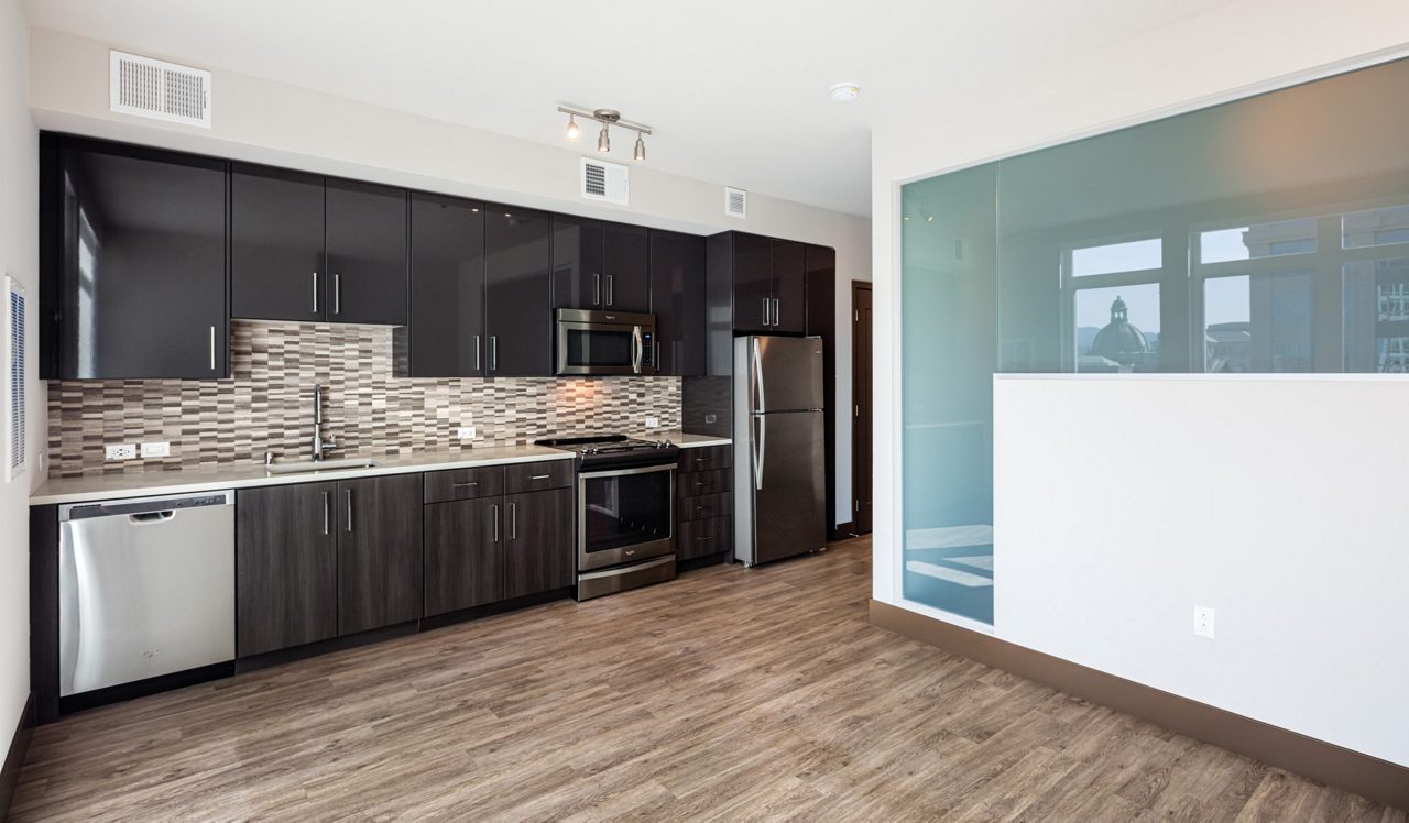 Photographer Lucas Fladzinski. Client AIMCO. Indigo Apartments, Redwood City, CA