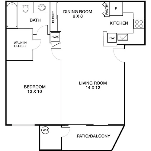 Indians Oaks - Simi Valley, CA - Floor Plan Diagram