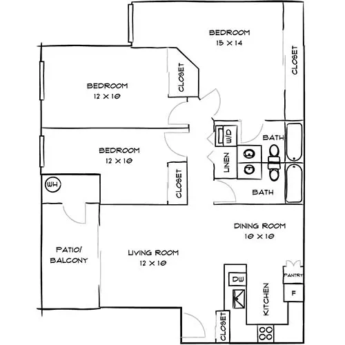 Malibu Canyon Apartments - 3 Bed / 2 Bath - Zuma 