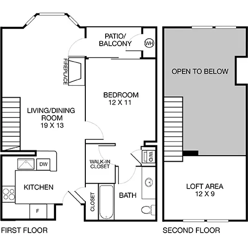 Villas at Park La Brea Apartments - 1 Bed / 1 Bath - The Brindisi Loft Premier