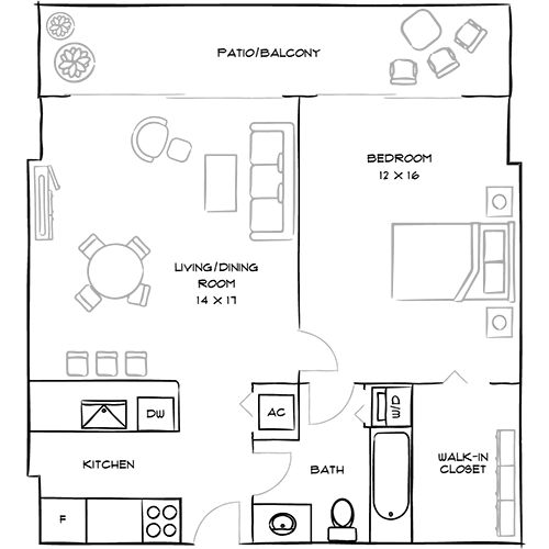 2D Diagram Furnished