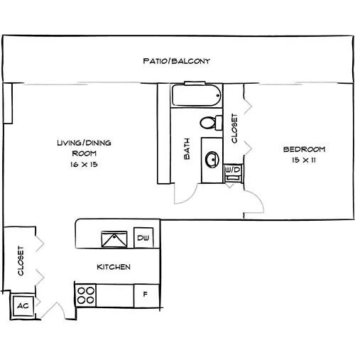 Bay Parc - Miami, FL - Elektra Floor Plan