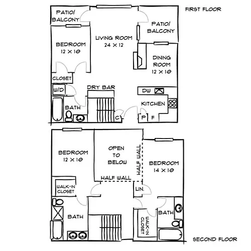 The Palazzo Communities - 3 Bed/3 Bath - Palermo Penthouse - East