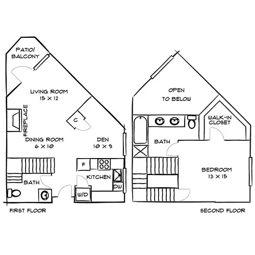 The Palazzo East - 1 Bed/1.5 Bath - Marche Penthouse - East