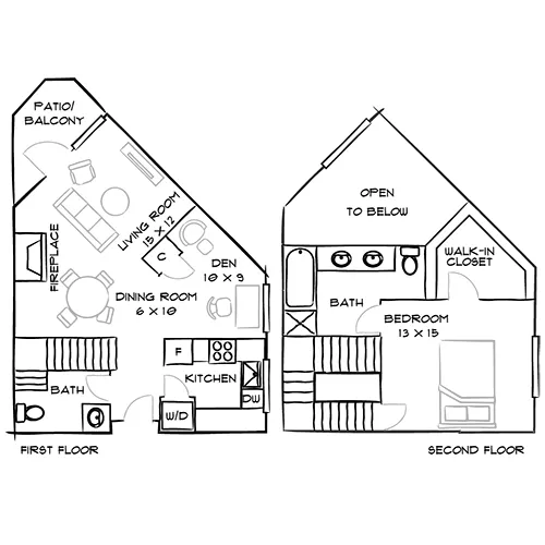 Marche Penthouse diagram