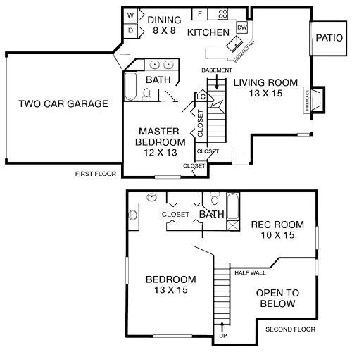 Township Residences - Centennial, CO - Floor Plan Diagram