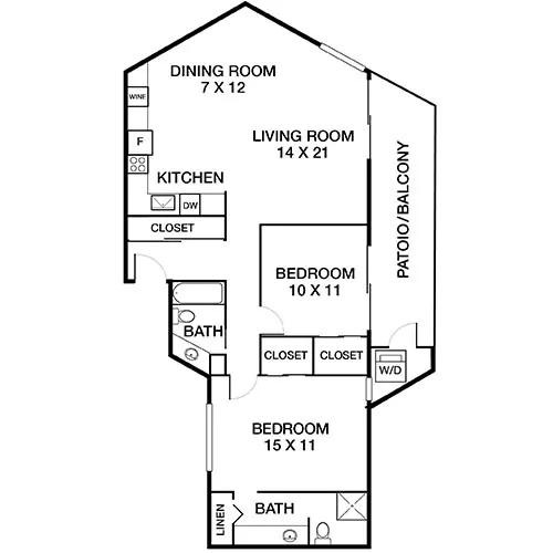The Bluffs at Pacifica - Pacifica, CA - Floor Plan Diagram