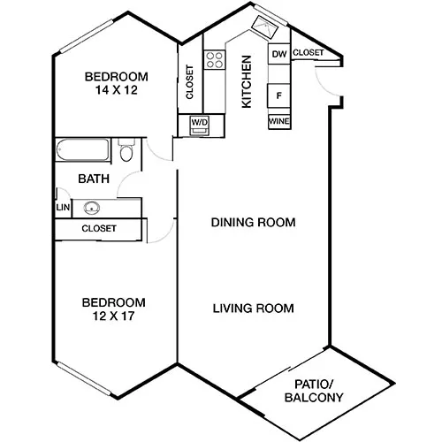 The Bluffs at Pacifica - Pacifica, CA - Floor Plan Diagram