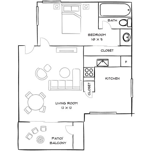 2D Diagram Furnished