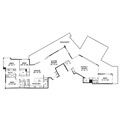 Preserve at Marin - Corte Madera, CA - Floor Plan Diagram