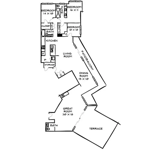 Preserve at Marin Apartment Homes - 3 Bed / 2.5 Bath - Panorama Penthouse 