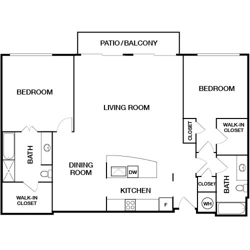 1045 on the Park | Piedmont Park, Atlanta, GA | Piedmont Floor Plan