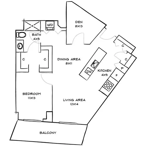 One Canal Apartment Homes Available Now - One bedroom apartments