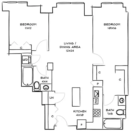 One Canal Apartment Homes - 2-bedroom homes for rent in Boston, MA