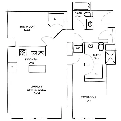 One Canal Apartments - New 2-bedroom apartments available