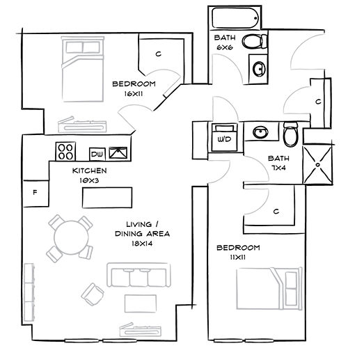 One Canal Apartments - New 2-bedroom apartments available