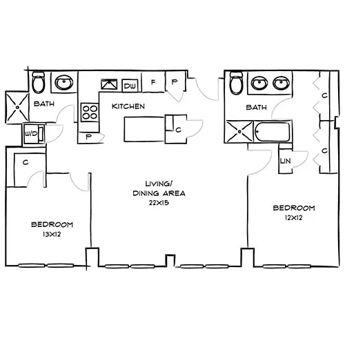 One Canal Apartment Homes - New 2-bedroom penthouses available for rent