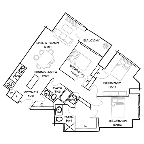 3 bedroom apartment homes available for rent in Boston, MA