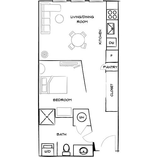 2D Diagram Furnished