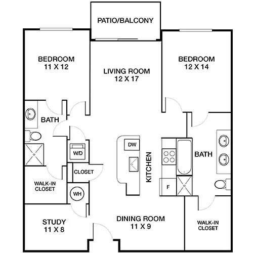 Tremont Apartment Homes - Atlanta, GA - Chastain Floor Plans