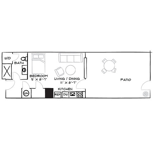 Parc Mosaic - Boulder, CO - Design EB-A floor plan