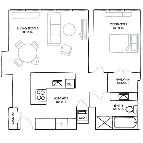 2D Diagram Furnished