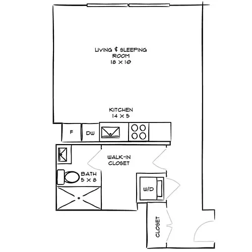 Studio, 1 Bath - Park Towne Place Premier Apartment Homes - Schuylkill