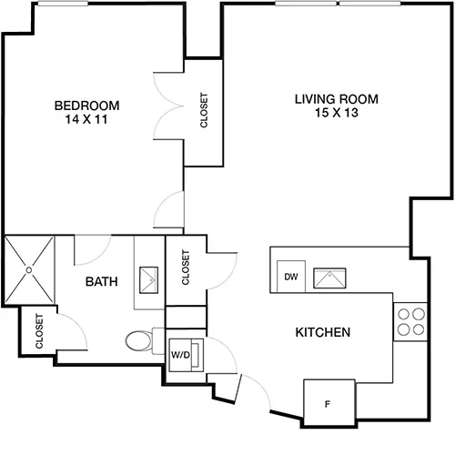 1-bedroom apartment homes available for rent - Vivo Apartment Homes
