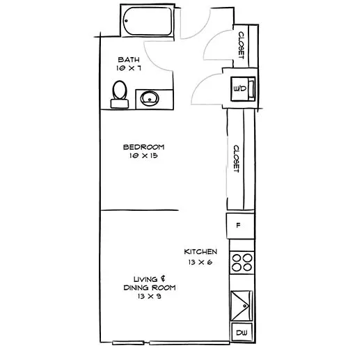 Indigo Apartment Homes - Brand-New Studio apartments available