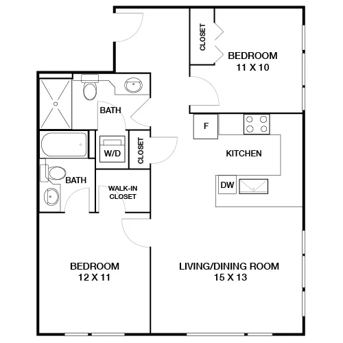 Southstar Lofts - Philadelphia, PA - Floor Plan Diagram