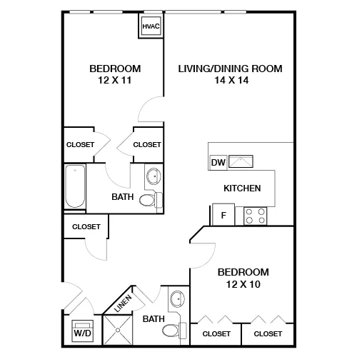 Southstar Lofts - Philadelphia, PA - Floor Plan Diagram