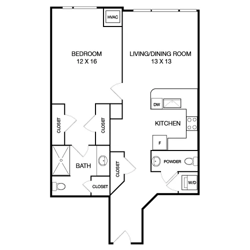 777 South Broad - Philadelphia, PA - Floor Plan Diagram