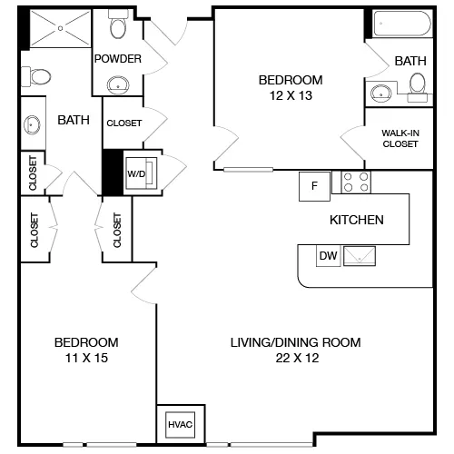777 South Broad - Philadelphia, PA - Floor Plan Diagram