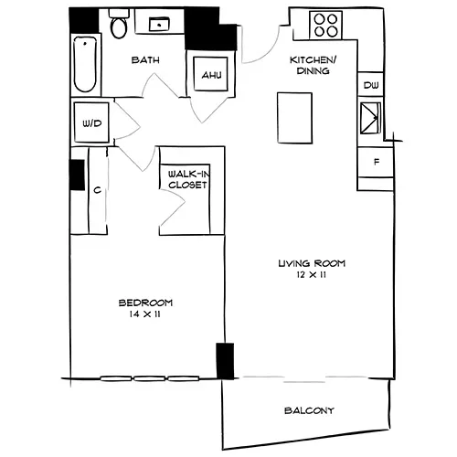 Flamingo Point | Miami, FL | The Park 1M Diagram