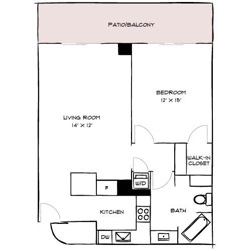 Flamingo South Beach - Miami, FL - Floor Plan Diagram