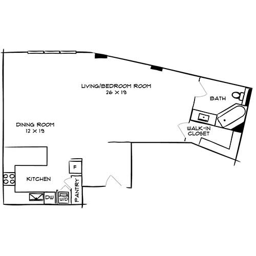 Flamingo Point - Miami, FL - Floor Plan Diagram