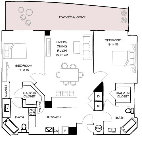 Flamingo South Beach - Miami, FL - Dunes 2J