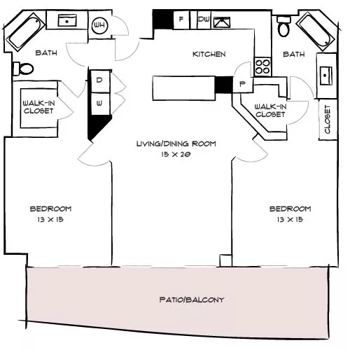 Flamingo Point Premier Surf 2L Diagram