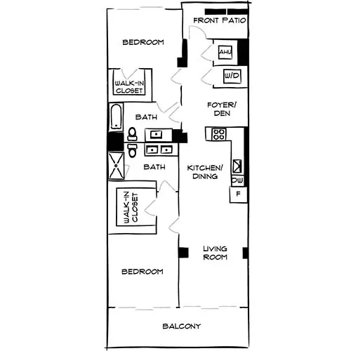 Flamingo Point | Miami, FL | The Park 2G Diagram