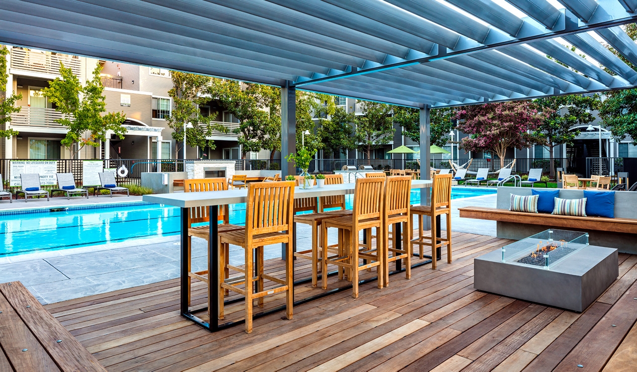 Saybrook Pointe - San Jose, CA - Patio and Pool