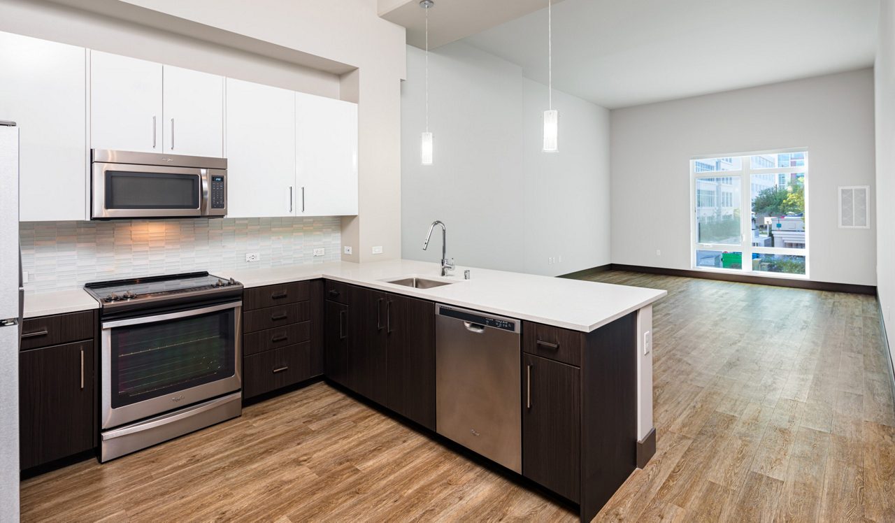 Photographer Lucas Fladzinski. Client AIMCO. Indigo Apartments, Redwood City, CA