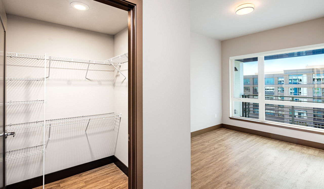 Indigo Apartment Homes - Redwood City, CA - Closet