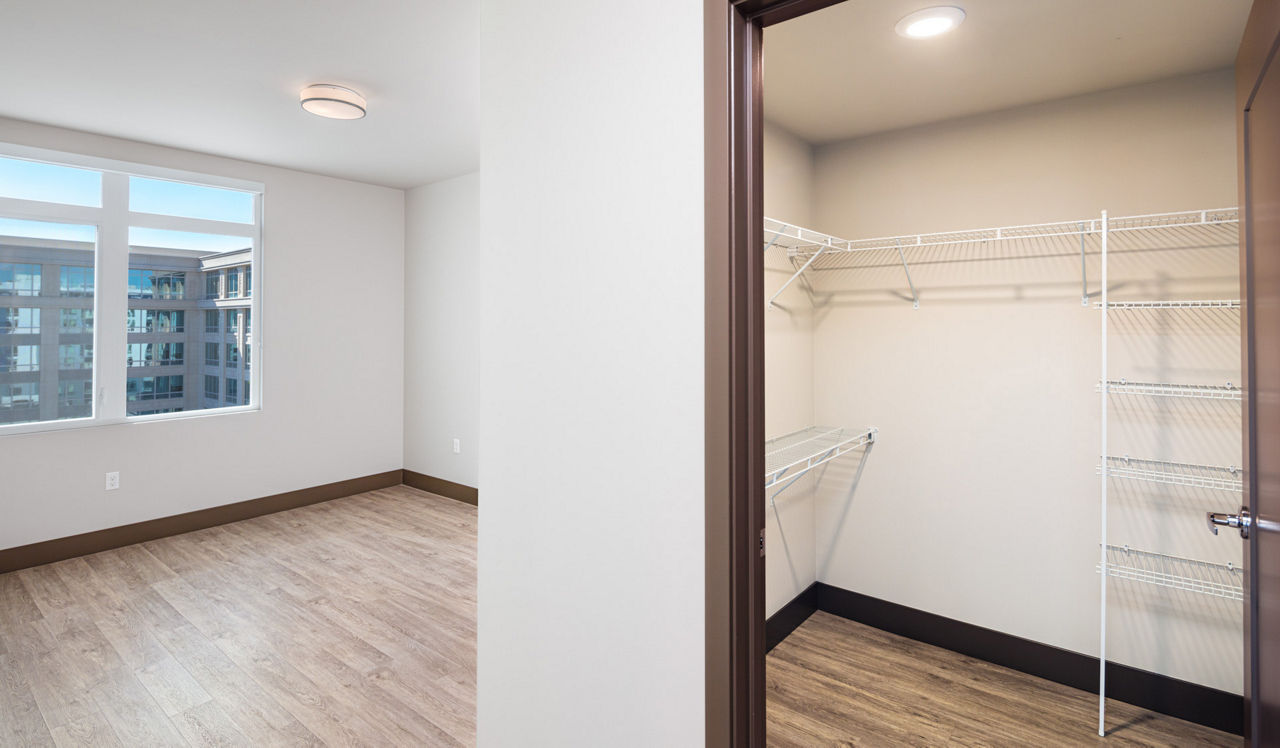 Indigo Apartment Homes - Redwood City, CA - Closet