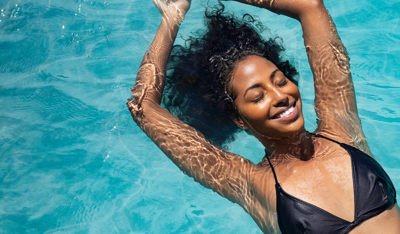 Vaughn Place - Washington, D.C. - Person in pool