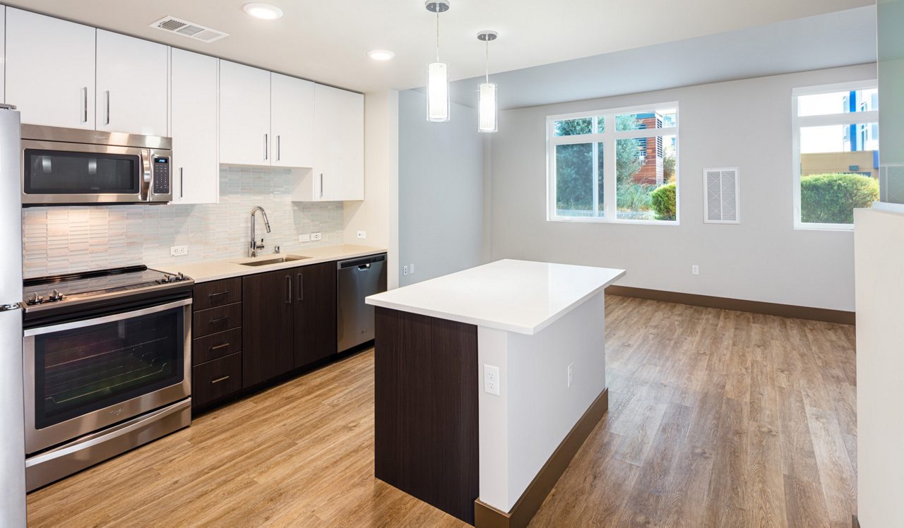 Photographer Lucas Fladzinski. Client AIMCO. Indigo Apartments, Redwood City, CA