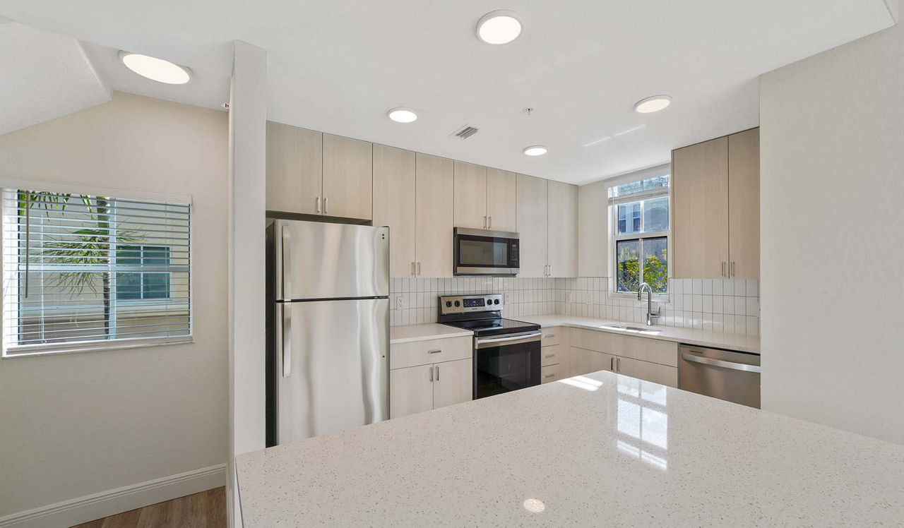 City Center on 7th - Pembroke Pines, FL - Padilla Townhome Premier Kitchen
