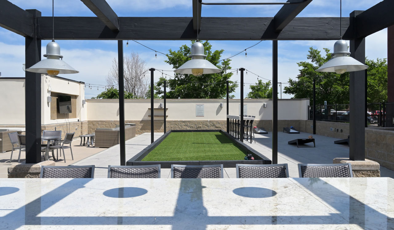 21 Fitzsimons Apartments - Aurora, CO - firepit lounge