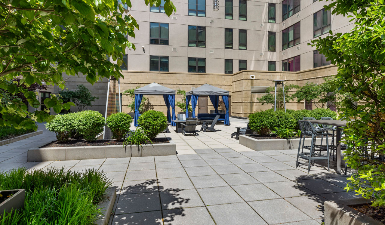 Axiom - Cambridge, MA - courtyard