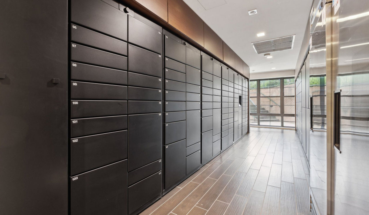 The Residences at Capital Crescent Trail - Chevy Chase, MD - package lockers